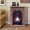 Procom Dual Fuel Ventless Gas Fireplace System With Corner Combo Mantel PCS150T-A-TA - alternate 2